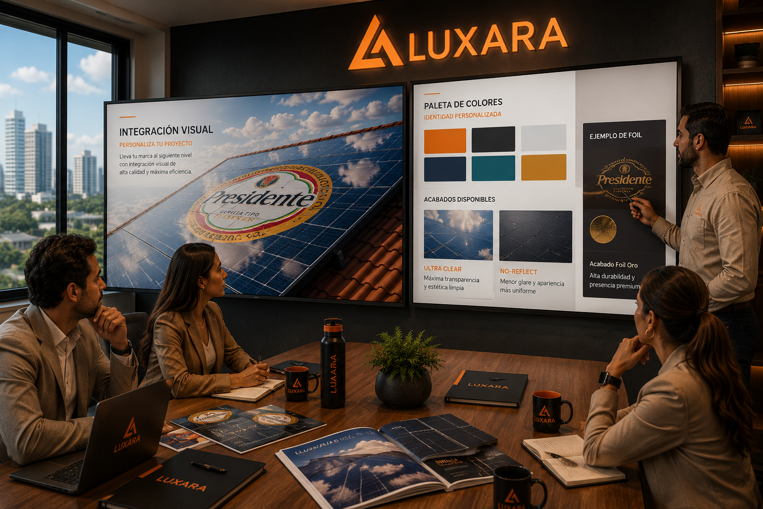 Integración visual Luxara